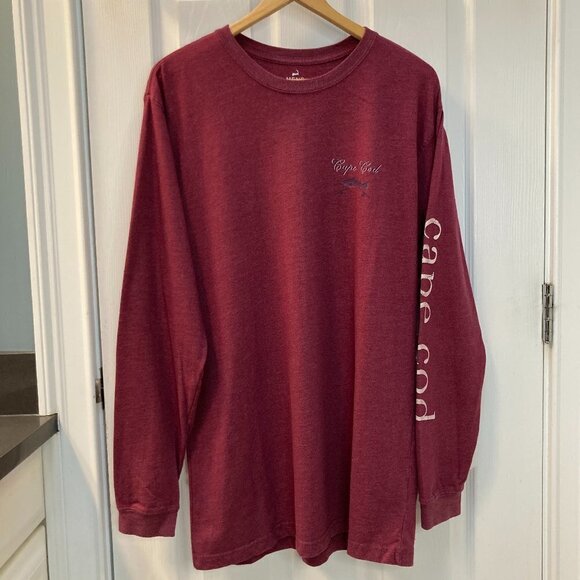 Cape Cod Cuffy's Atlantic Sport Fishing Long Sleeve T-Shirt Size Large - Picture 1 of 7